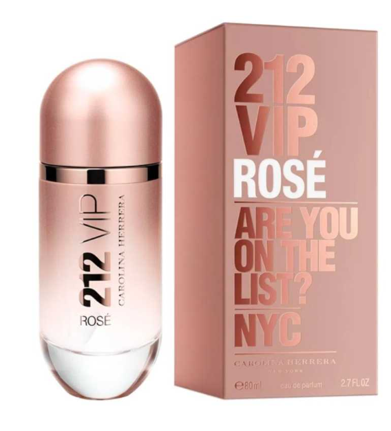 Perfume 1.1 212 vip rose Dama 80 ml