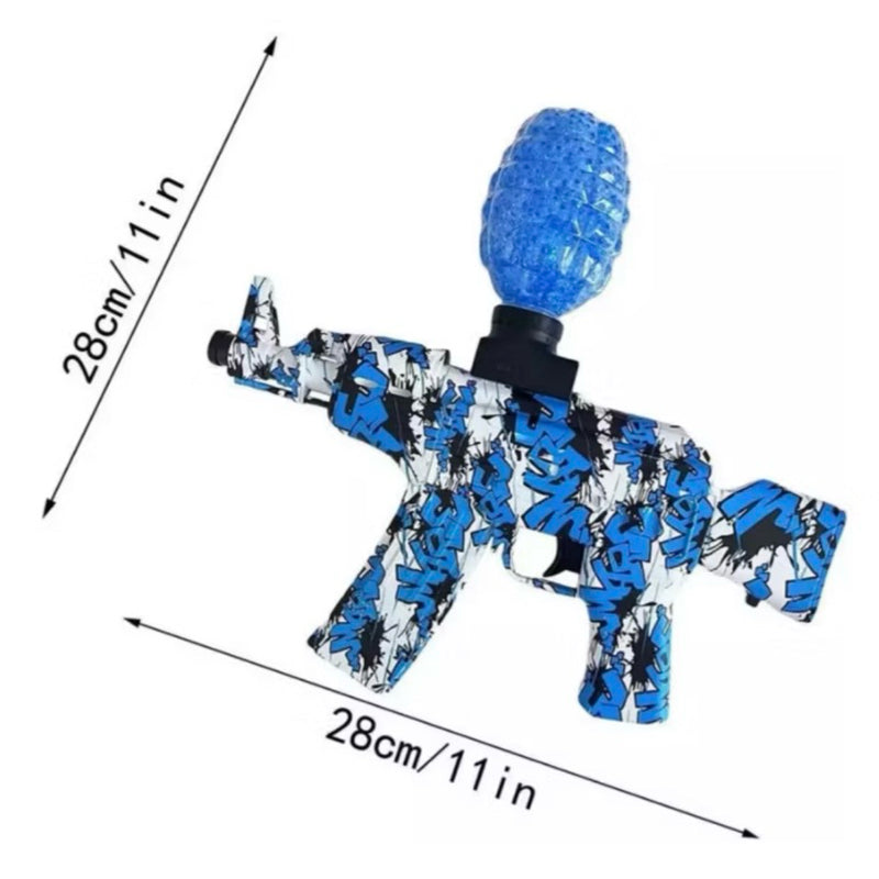 Pistola AK-47 Hidrogel - ¡Bolitas + Gafas de Protección! - [Lanzamiento 2024]